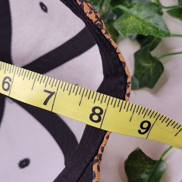 Leopard Print Ball Cap. OSFA. Like New - Picture 8 of 8